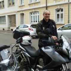 kurzes Wiedersehen mit Matthias in Lörrach
