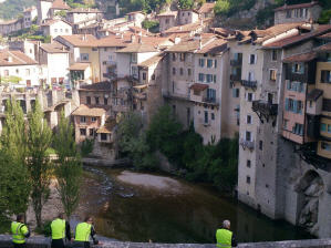 pittoreskes Pont-es Royans im Vercors