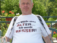 Hubert, liebevoll "unsere alte Schwarte" genannt