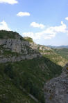 atemberaubende Ausblick am Cirque de Navacelles