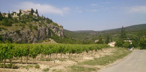 auf dem Weg zur Gorge du Nesque